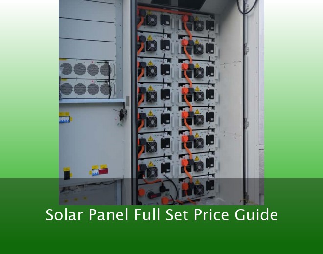 Solar Panel Full Set Price Guide